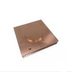 Passivition Copper Base Plate Heat Sink Liquid Cooling Cold Plate For Servers
