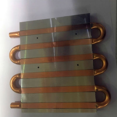 6061 Alu Cold Plate Heat Sink Stamped Passivation Surface Treatment