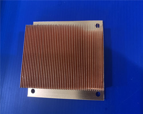 Customized Liquid Metal Heat Sink , ISO9001 80 Gram Skived Heat Sinks