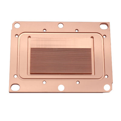 Customized Skiving Cold Plate Heat Sink Extrusion ISO9001 Listed