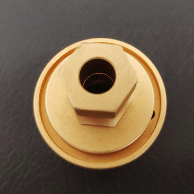 Custom Brass CNC Turned Parts CNC Machining Metal Components with Polish