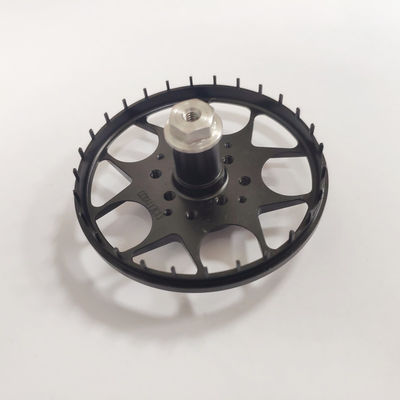 OEM Aluminum 75 Gram CNC Turned Parts Vehicle Wheel Anodized