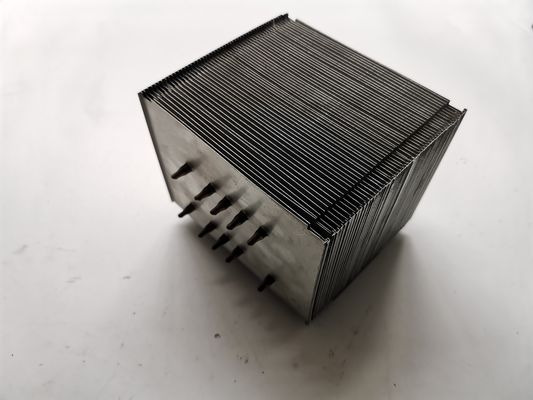 Industrial Electrophoresis Extruded Aluminum Heatsink With Tubes