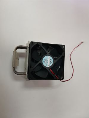 Powder Coating Copper Cpu Heatsink With Fan , OEM ODM Laptop Ssd Heatsink