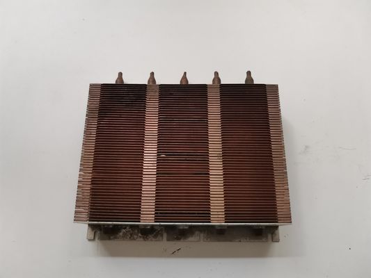 Tin Plated Cooler Electronic Heat Sink , Alloy 6063 Laptop Cpu Heatsink