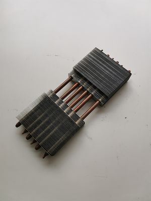 Square T5 Cpu Fan And Heatsink , Multiple Tubes Aluminium Heatsink Extrusion