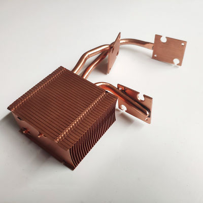 Rectangular Microchannel Heat Sink , CPU Stamping Heat Pipe Heat Sink