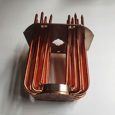 LF Custom Extruded Copper Pipe Heat Sink Welding For LED Lights