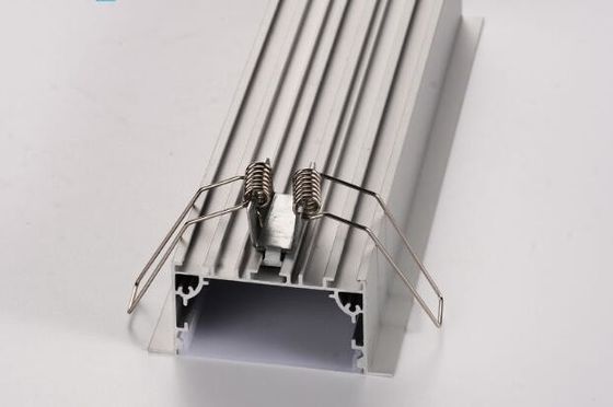 Silver Al6061 T6 Extruded Aluminum Enclosures For LED Lighting