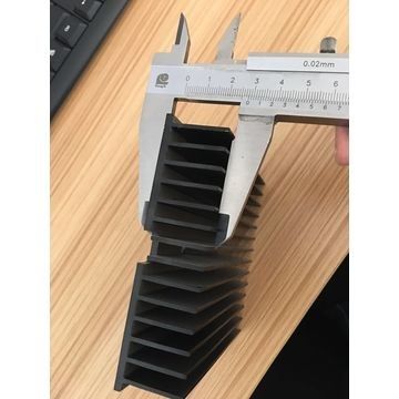 GS 100W Anodizing Extrusion Aluminum Heat Sinks Plating For Device