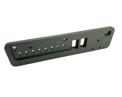OEM High Quality CNC Machined Aluminum Plate Parts With Anodizing