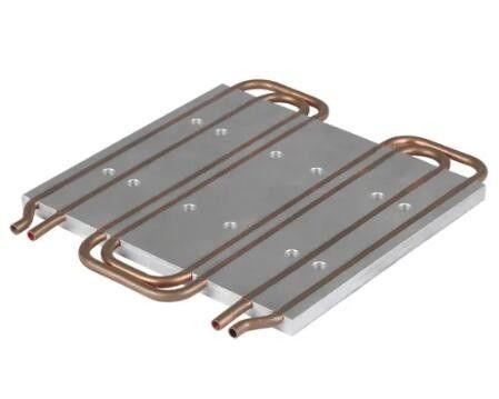 Custom Deep-Buried Copper Pipe Water Cold Plate for New Energy Equipment