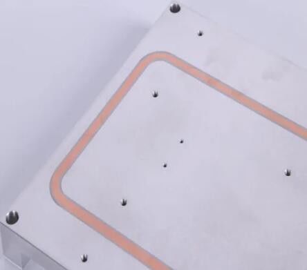 Liquid Cooling Plate Copper Aluminum Terminal Block Heatsink