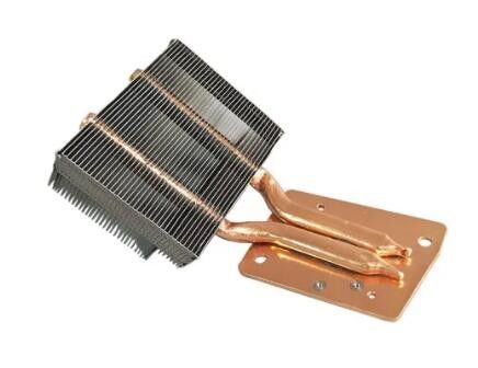 High Power Custom Heat Pipe Heatsink With Copper Base Plate