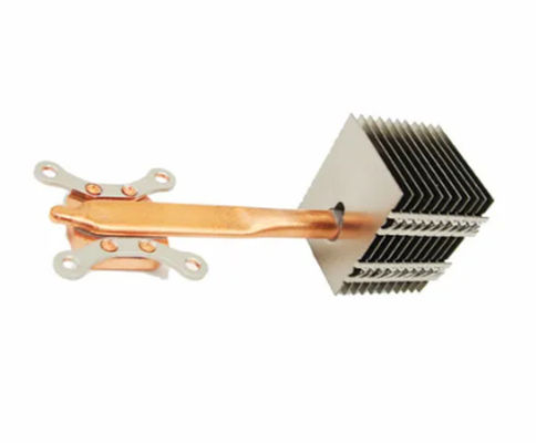 GPU IGBT Copper Tube Heat Sink , Premium Copper Cpu Heatsink