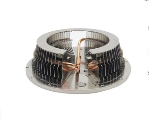 Sun Flower Heatsink Silver Cooler Copper Fin Heat Sink Aluminum Heat Sinks Cooling Fin 0.2 Mm Thin Fin GS ROHS