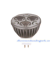 IP20 Aluminum Led Housing LED light Bulb Housing Electrostatic Spraying