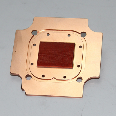 50mm-80mm CU1100 Copper Extruded Heatsink Radiator Skived