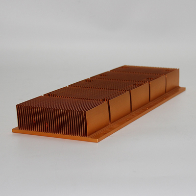 330Gram 0.4mm Copper Cooler Heatsink For Automotive / Computer CPU