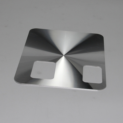 0.02mm 6063 6061 Aluminum CNC Machining Process Panel 4 Axis