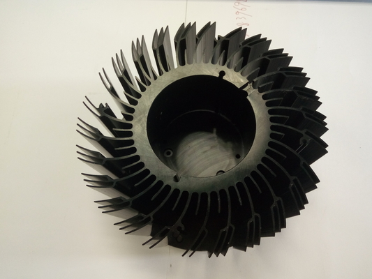 80~89 mm Dia Aluminium Sunflower Cooler Alum Radiator For CPU / Led Heatsink