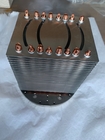350w Copper Sintered Heatpipes Stage Light Heat Sink 210x180mm