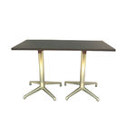 High Polished Aluminium Die Castings Alloy Table Base For Furniture Part