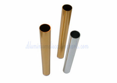 6000 Series Extruded Aluminium Round Tube With Powder Coating Finish