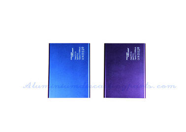 Blue / Purple Extruded Aluminum Enclosures Aluminum Charging Box For Mobile / Cell Phone