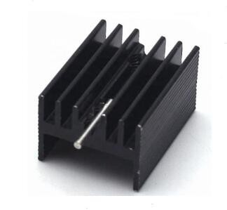 TO-220 Heat Sink 15*11*20 25mm Radiator Black White PIN Heat Sink