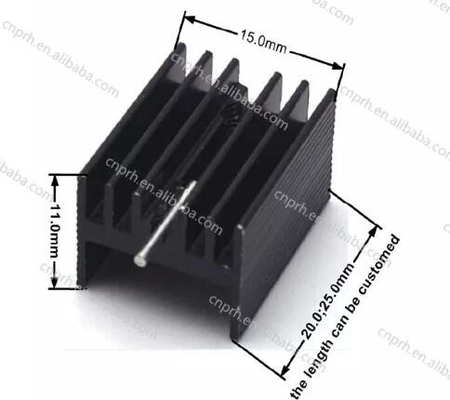 Standard TO247 Aluminium Heatsink Extrusion 60w 120 240W For Led