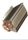 Customized Soldering Aluminum Copper Pipe Heat Sink For Tooling