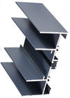 Alloy Square Aluminum Extrusions T5 / T6 With 6061 / 6063 Grade