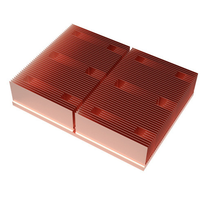 Copper Skived Process Fins Heat Sink