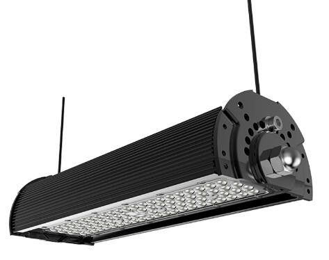 60W Linear Outdoor LED Flood Lights / Black LED Workshop Light