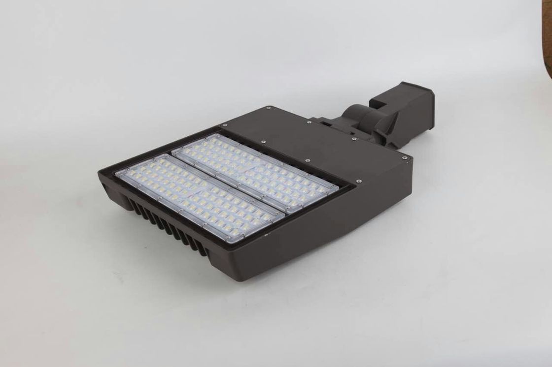 ISO9001 7000K 200W LED Shoe Box Light / Aluminum Housing LED Road Lamp