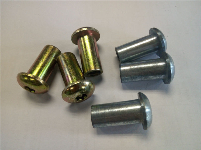 Customized Zinc Alloy Die Casting Zinc Alloy Screws / Nuts Zinc Plating