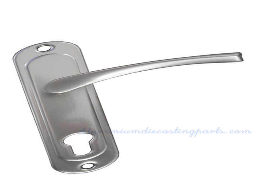 Durable Polishing Aluminium Die Castings , Die Casting Zinc Door Handle
