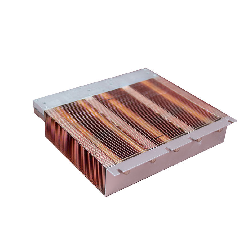 200w Copper Pipe Embodied Heat Sink With Aluminum Enclosure