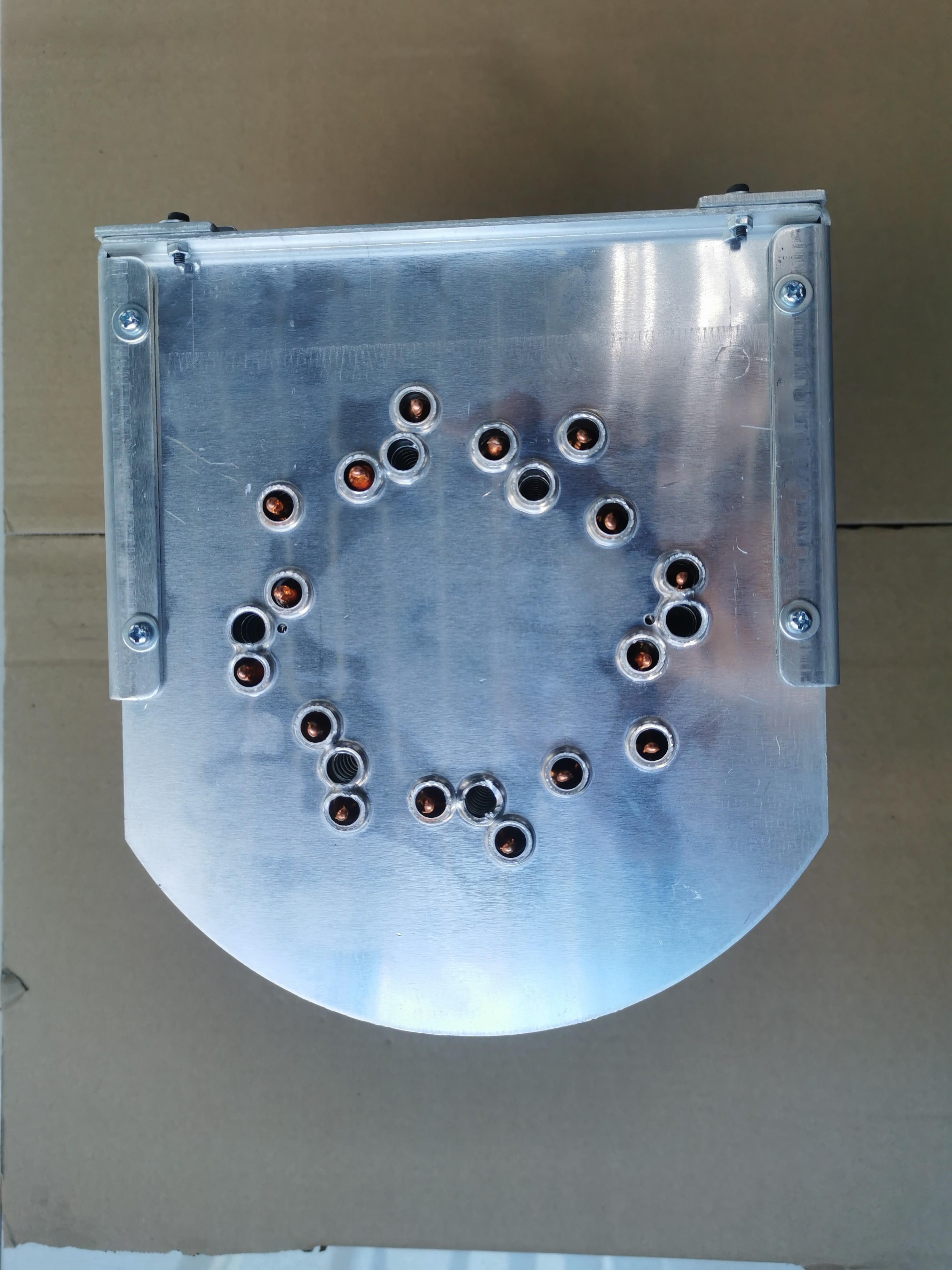 1500W Round Heatsink With Fan Big Power Heat pipes Fin Aluminum Heat