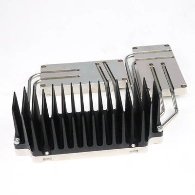 Heat Sink Welding Aluminum Profile LED Heat Sink With Welding Copper Heat Pipe