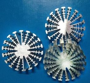 Snowflake Shaped Aluminum Heatsink Extrusions For Industrial Cooling