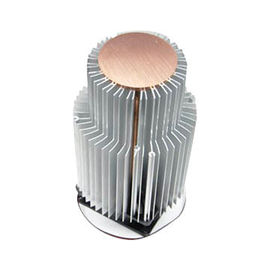 Professional Round Copper Heat Pipe Extrusion Heat Sink Customized Size