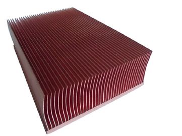 Customized Skiving Copper Pipe Heat Sink CNC Turning For Computer Mainboard