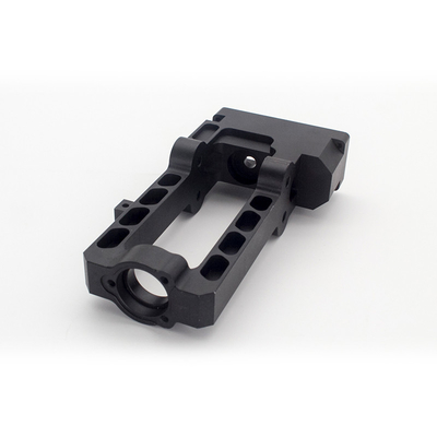 Black Surface Die Casting Precision CNC Machining Parts With Electroplating / Anodizing