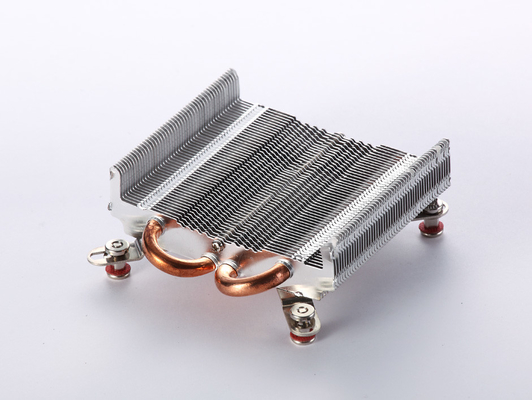 500W IP55 Copper Tube Heat Sink Customized Microchannel Heat Sink