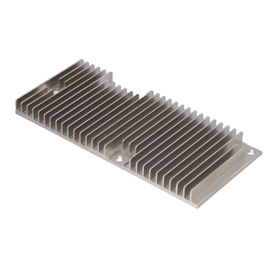 Anodized / Polishing Extrusion Heat Sink Custom Length For Motor Decorations