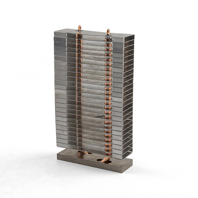 Aluminum Alloy Extrusion Heat Sink 0.01mm Tolerance Painted Finish