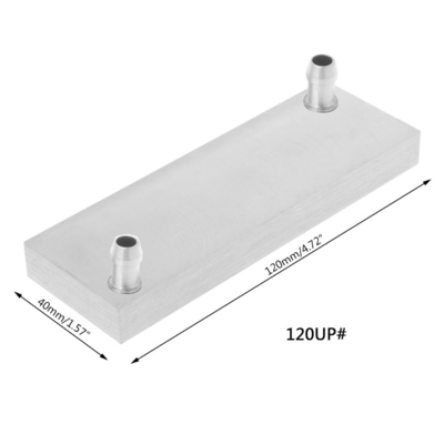 30mm 40mm 80mm 120mm CPU Aluminum Cooling Heat Sinks Optimized Water Block