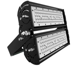 Black Extruded Aluminum Housing Outdoor LED Flood Lights 120W  >75Ra 7000K